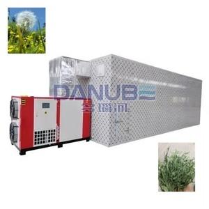 Four de séchage automatique PLC à haute productivité pour feuilles de pissenlit et menthe, et plateau de séchage à air, très demandé, pour concombres - Product Image 1