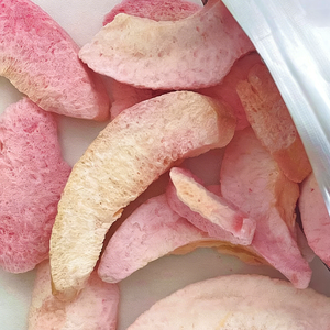 Venta al por mayor de fábrica: Snack saludable de durazno liofilizado listo para comer - Product Image 3