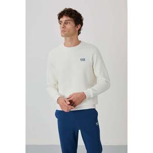 Chándal para hombre Andy Ecru-Parliament Brushed - 85190 - Ecru/Parliament - Product Image 2