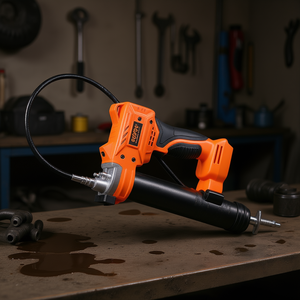 Pistola de Grasa Eléctrica Vevor de 80000 Psi, Herramienta Inalámbrica de 20V con Batería y Boquilla Automática para Mantenimiento de Vehículos - Product Image 2