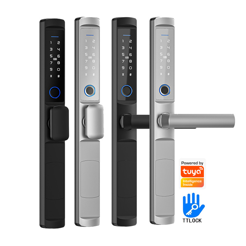 digital sliding door lock