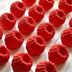 Raspberry Chocolate Cake Mold 24 Cavity Silicone Baking Mold Food Grade For Dessert Pudding Making - Product Image 4