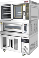 Four à convection à gaz commercial pour boulangerie, 5 plateaux, acier inoxydable 201, commande numérique