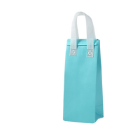 Sac de livraison de nourriture isolé personnalisable sac d'épicerie chaud étanche avec doublure en feuille d'aluminium pour l'extérieur à emporter ou cadeau