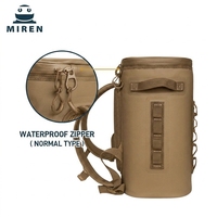 Sac à dos isotherme moderne en TPU de haute qualité, 20L, noir, étanche, hermétique, pour le stockage de vin, de nourriture et de canettes, portable pour le camping