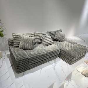 OEM High Density Foam Compressed Modular <b>Sofa</b> Boneless Couch Living Room Vacuum Compressed <b>Sofa</b> <b>Bed</b> - Product Image 3
