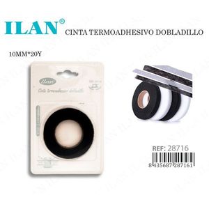 Cinta Termoadhesiva de Doble Cara Ilan de 10 mm x 20 yardas para Ropa y Prendas - Product Image 3