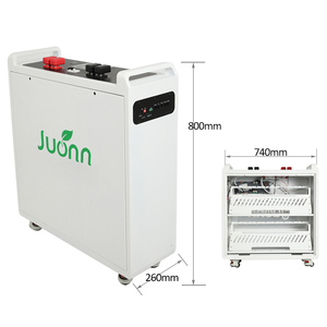 PL EU Stock <b>Standing</b> 16s 48v 51.2v 280Ah 300Ah JK V19 BMS Case DIY Kits Lifepo4 Battery Metal Case with 4.3 LCD Display 15kWh - Product Image 4