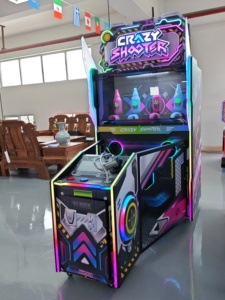 Collegamento della macchina del gioco di tiro del simulatore Arcade di intrattenimento a gettoni per giocare a tiro Laser per bambini in plastica e metallo - Product Image 2