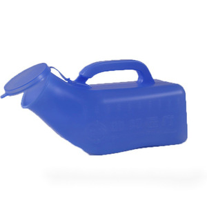 Urinoir en plastique avec couvercle 1000 ml pour hommes et femmes, usage domestique et hospitalier - Product Image 1