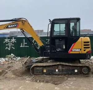 Miniexcavadora SANY60C SY 60 Usada, Excavadora Pequeña de 6 Toneladas, Modelo 2022, Motor, Caja de Cambios, Bomba, 600 Horas, Capacidad de Cucharón de 0.23m, en Venta - Product Image 5