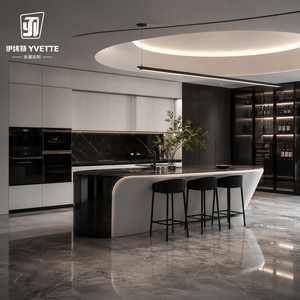 Set <span class=keywords><strong>Cucina</strong></span> Ecologico Personalizzato con Mobili a Parete, Installazione Completa Tutto in Uno per Grossisti Internazionali - Product Image 3