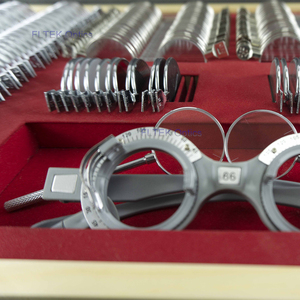 Étui à lentilles optiques 266 en velours rouge avec plateau en bois pour optométre, pour les tests de vision, étui à lentilles optiques 266 en verre rouge 26 - Product Image 3