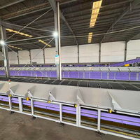Trieur à bande étroite automatique Truelisort pour le tri continu de petits colis dans les centres d'expédition express et de livraison.