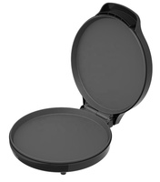 Haushalts-Pizzamaker 30CM Großformat 105 Open Black 12 Zoll Crêpe- und Pfannkuchenmacher mit Einstellbarer Temperaturregelung