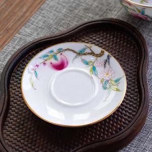 Nouveau produit : Ensemble de 9 pièces de services à thé en porcelaine, finition peinture à la poudre Grand Maître, pour salon - Product Image 4