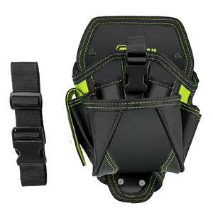 Bao đựng máy khoan thiết kế mới có túi đựng dụng cụ và mũi khoan, phù hợp với hầu hết các loại máy khoan tác động và dùng pin, túi đựng dụng cụ, đai, mũi khoan, ốc vít - Product Image 4