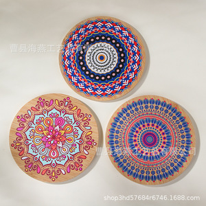 Posavasos creativos de madera maciza con grabado de logotipo, bandejas de madera para té, posavasos para té, tapetes aislantes del calor de estilo japonés - Product Image 4