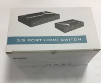 Conmutador HDMI 4K 30HZ 3 en 1 Salida, Conmutador HDMI MT-VIKI 3x1 con Control Remoto IR