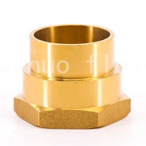 Accesorios de compresión de accesorio de soldadura de latón de 15mm de mayor calidad para tubería de cobre