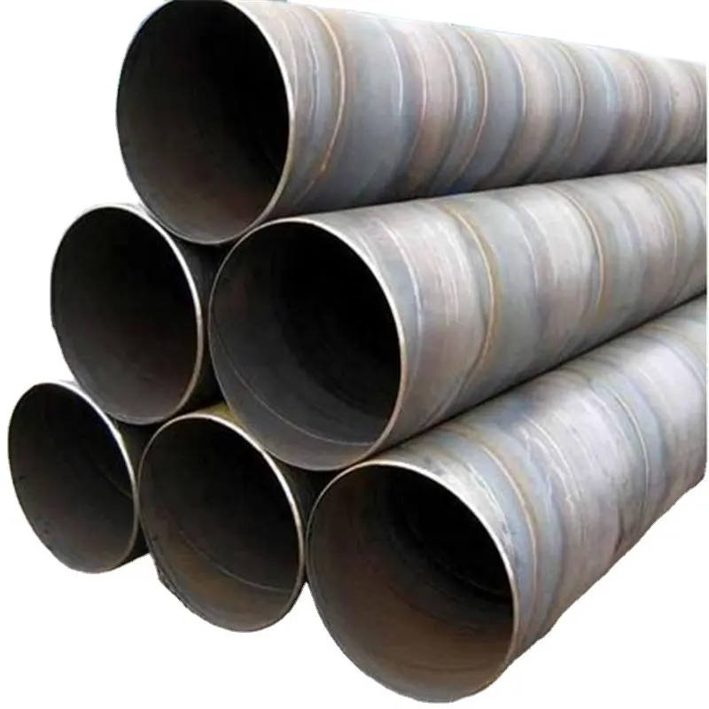 Proveedores de tubería de acero al carbono estructural Q215 Q235 Q345 tubería de acero al carbono de costura recta stpy 400 tubería de acero al carbono