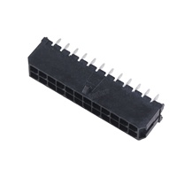 Nuevo Conector PCB Micro Fit Original de 3mm de Paso, 24 Pines (2*12P), 43045-2413, Doble Fila, Recto, de Montaje a Orificio 430452413