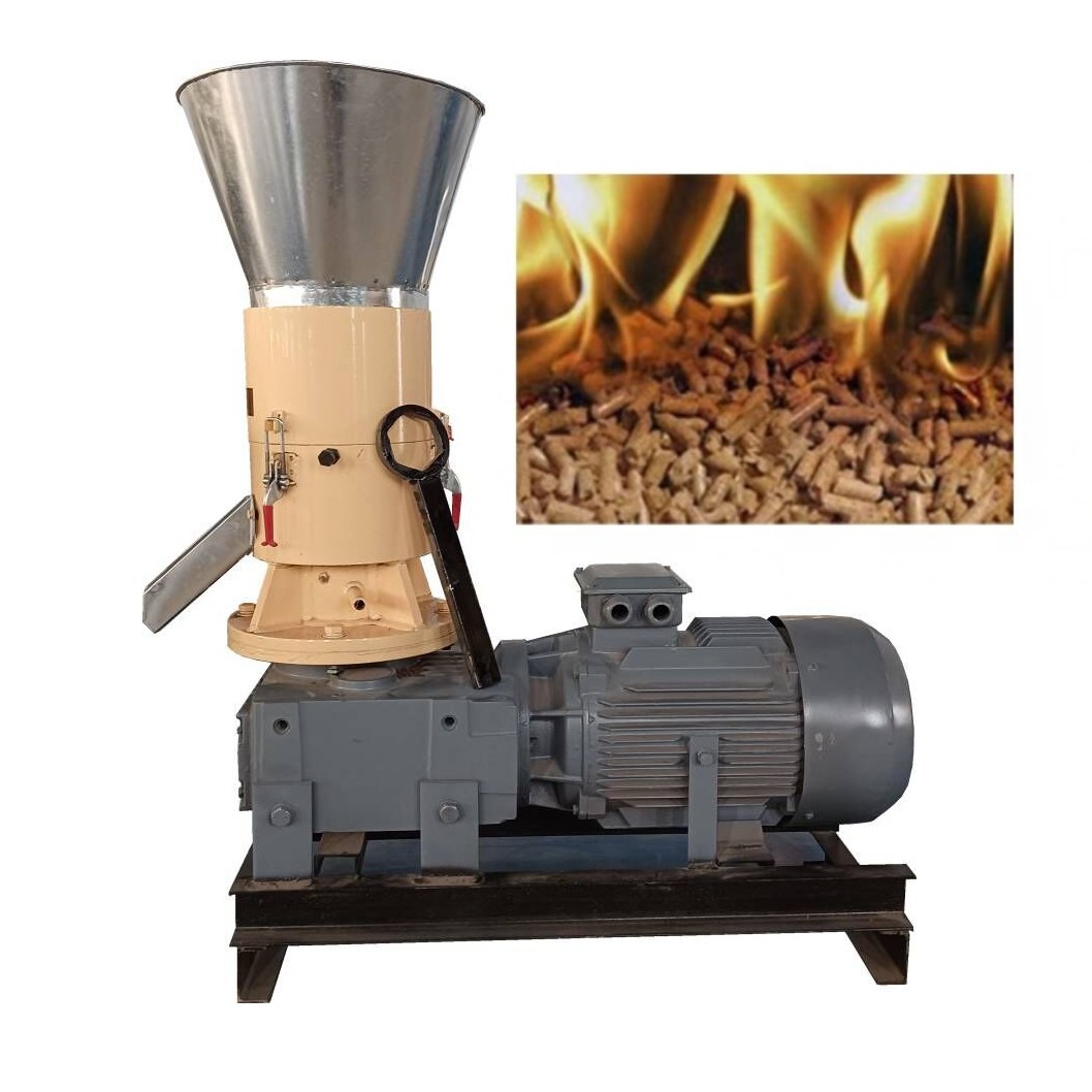 Kleine Ce Zaagsel Stro Brandstof Fire Pto Hout Biomassa Druk Pelletizer Pelet Maken Maker Maken Pellet Machine Molen