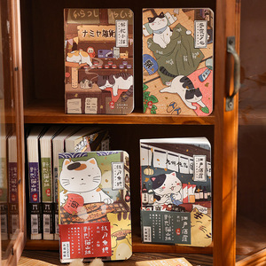 1. Carnet fait main Stray Cat Mountain Press, adorable <span class=keywords><strong>journal</strong></span> de chat, illustration dessinée à la main, bloc-notes de poche - Product Image 2