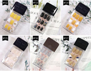 Best lady — <span class=keywords><strong>faux</strong></span> ongles transparents, capsules pour Nail Art, avec presse à colle, affichage complet, modèles artificiels détachables, courts - Product Image 4