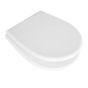 Faleri Vaso Assoluto - Tapa de Inodoro Moderna Alargada Hecha de Bambú, Madera, Plástico PP y Resina de Urea para Baño - Product Image 3