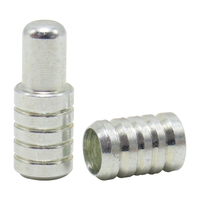 Connecteur de table pliante en zinc blanc, goupille de table ronde pour panneaux de meubles, goupille d'alignement pour panneaux de table pliante