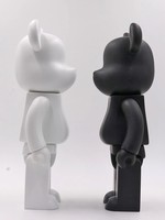 Blanc Bearbricks Daft Punks Bearbricks 28cm 70cm Figure Bearbricks 1000% 400% décoration de la maison ours noir brique Sculpture
