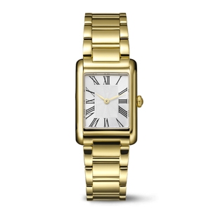 Reloj Personalizado de Diseño de Marca de Alta Gama, Acero Inoxidable, Movimiento Japonés, Esfera con Números Romanos, Reloj Rectangular Clásico de Lujo - Product Image 3