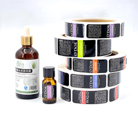 Lámina Sintética de PVC Mate, Impresión Digital CMYK Completa, Etiquetas para Envases de Productos Químicos de Uso Diario
