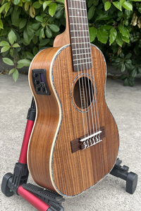 Aiersi - <span class=keywords><strong>Ukelele</strong></span> de 28 Pulgadas, Cuerpo de Koa, Guitarra Pequeña, Portátil, de Viaje, <span class=keywords><strong>Mini</strong></span> Guitarra Hawaiana de 6 Cuerdas, <span class=keywords><strong>Ukelele</strong></span> Eléctrico - Product Image 4