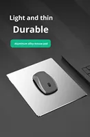 Support de souris pour ordinateur portable, support de bureau en alliage d'aluminium, accessoire informatique pour la maison et le bureau, tapis de table pour jeux électroniques, style créatif, stock