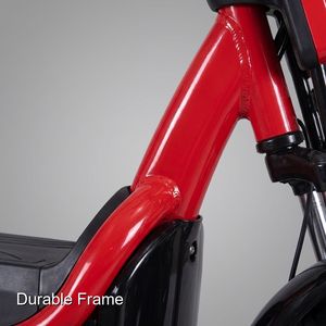 Vélo électrique pliable pour adultes, design compact avec transmission à 7 vitesses et feu stop intégré pour une conduite nocturne sécurisée - Product Image 4