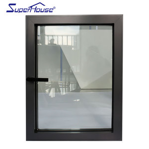 Cửa sổ mái hiên superhouse Florida phê duyệt fl23013 bão bằng chứng Tác động kháng Miami nhôm Swing nhôm - Product Image 2