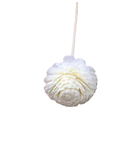 空气清新剂4.5厘米芦苇扩散器花棒索拉木花 - Product Image 6