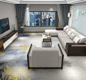 Alfombra Axminster Moderna Hecha a Medida para Proyectos de Suelos de Hoteles Comerciales - Product Image 2