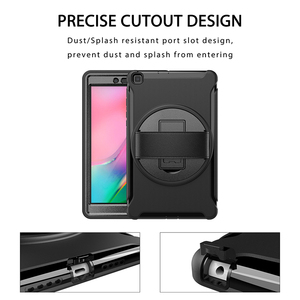 Custodia per Tablet in TPU da <span class=keywords><strong>8</strong></span> pollici per Samsung <span class=keywords><strong>Galaxy</strong></span> <span class=keywords><strong>Tab</strong></span> a 2019 <span class=keywords><strong>8</strong></span> "T290 T295 con cinturino a mano sul retro - Product Image 5