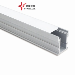 2621mm lõm dẫn ánh sáng tuyến tính nhôm hồ sơ cho sàn/tường cài đặt 6000 loạt Anodized bề mặt 5000K/4100K/6000K - Product Image 1