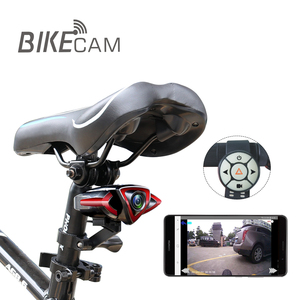 Cámara de <span class=keywords><strong>bicicleta</strong></span> con Wifi, videocámara trasera de <span class=keywords><strong>bicicleta</strong></span> con GPS y luz de giro, 1080p - Product Image 2