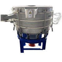Machine de tamisage de poudre vibrante ultrasonique rotative AGR Factory VRS1000 avec moteur blindé, capacité 50-300t/h, garantie 1 an