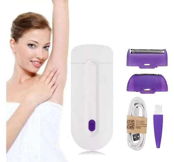 Epsilon Amazon безболезненно электрический USB Перезаряжаемый эпилятор машина удаления волос для лица для ухода за лицом нога шеи удаление волос инструмент для макияжа