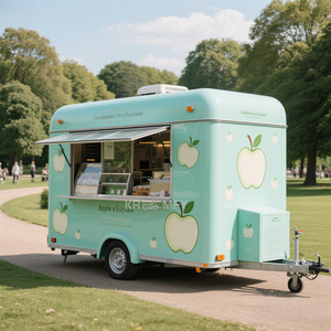 Chariot de vente de pizzas 2025, chariots de vente ambulante avec plaque chauffante, à vendre à Houston, camions de restauration avec COC - Product Image 3