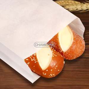 Bolsas de Papel Kraft Biodegradables y Ecológicas con Recubrimiento Antiadherente para Alimentos, Impresión Personalizada, para Aperitivos, Pollo Frito y Papas Fritas - Product Image 4