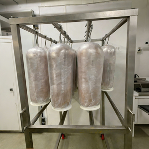 Linea di Produzione Automatica Commerciale per <span class=keywords><strong>Kebab</strong></span> con Miscelatore Tritacarne e Riempitrice Sottovuoto, Motore di Marca Famosa per Fabbriche di <span class=keywords><strong>Kebab</strong></span> Doner - Product Image 3