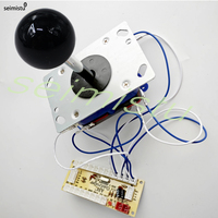 Kit de jeu d'arcade DIY Yinglucky Y-1058 pour 2 joueurs avec instructions en anglais, boutons américains et encodeur USB à latence nulle