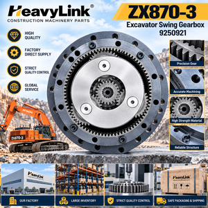 Caja de Cambios de Giro para Excavadora ZX870-3, Unidad de Engranajes de Transmisión de Eslabones Pesados 9250921 para Maquinaria de Construcción - Product Image 4
